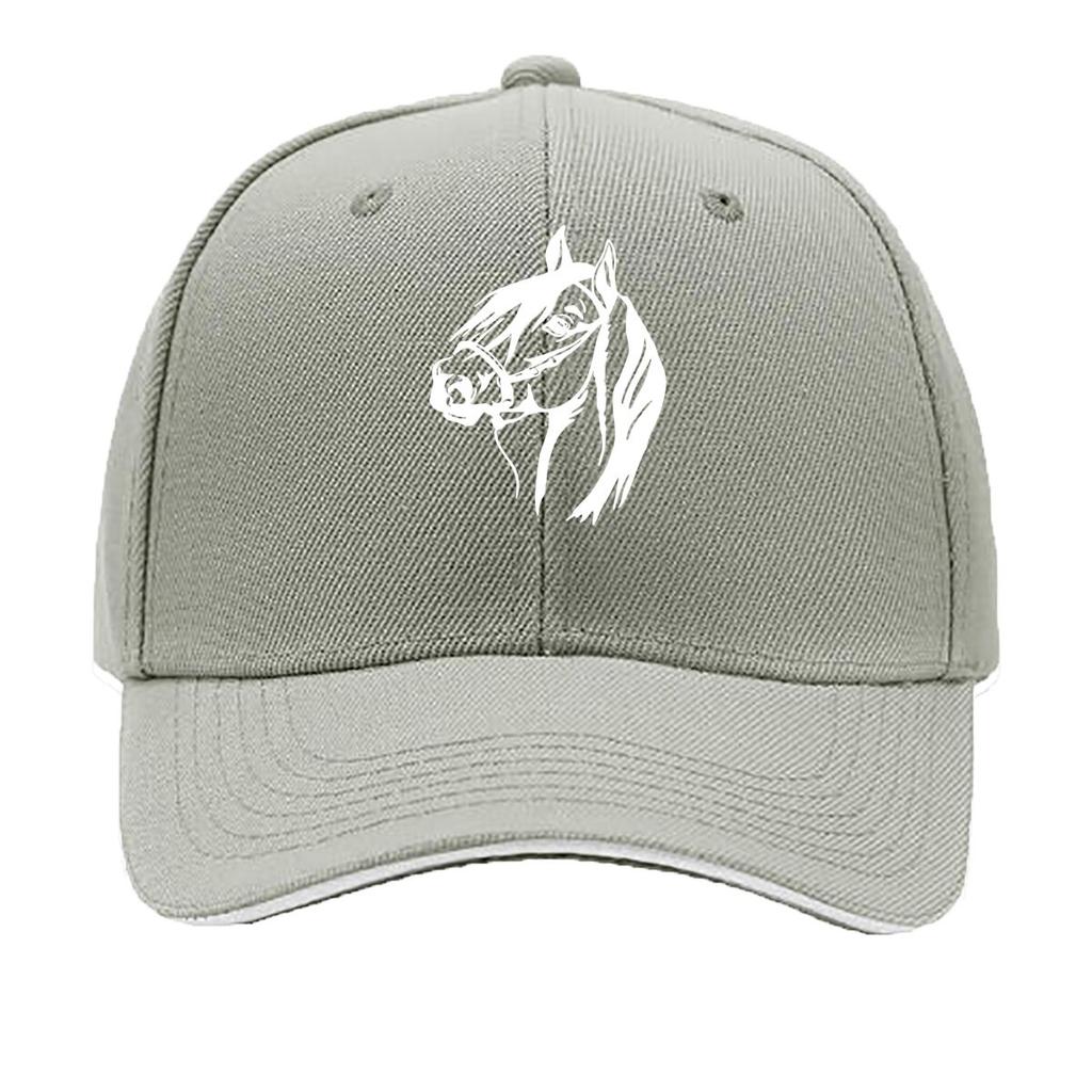 Outdoor Horse Print Unisexs Casual HipHop Bucket Hat Driver Sports Running Breathable Snapback Sandwich Baseball Cap