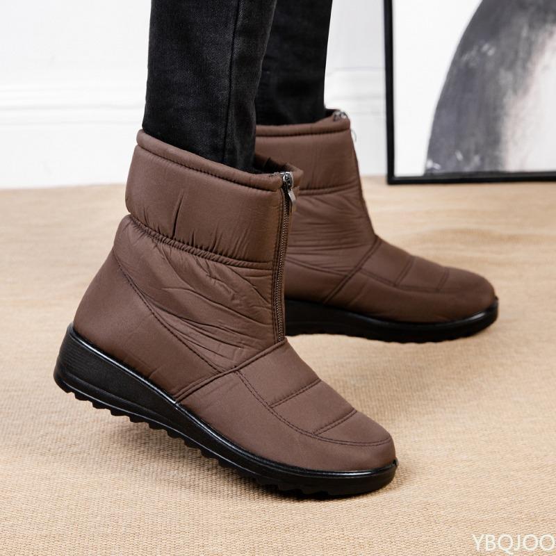 

Winter Warm Thick Plus Size Women S Snow Boots Women S Waterproof Simple Comfortable Non Slip Daily Casual Versatile Shoes 39