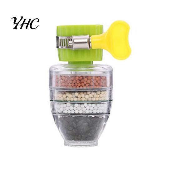 Faucet Filter Universal Interface 6 Layers Fine Filtering Water PP Reduce Impurities Tap Purifier for Home