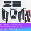 For Mazda CX-90 2025 Car interior Film suit Navigation screen Protection Sticker Gear Panel TPU Transparent Anti-scratch Films