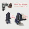 Universal 2inch / 52mm Electronic Fuel Pressure Gauge With 1/8 Npt Sensor Oil Pressure Digital 0-15psi Red Led Ultra-Thin