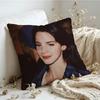 Cushion Cover  Linen  SkinFriendly Soft Decorative Case For Sofa Home Decor Hot Singer LLana DDel RReyS Pillow cover