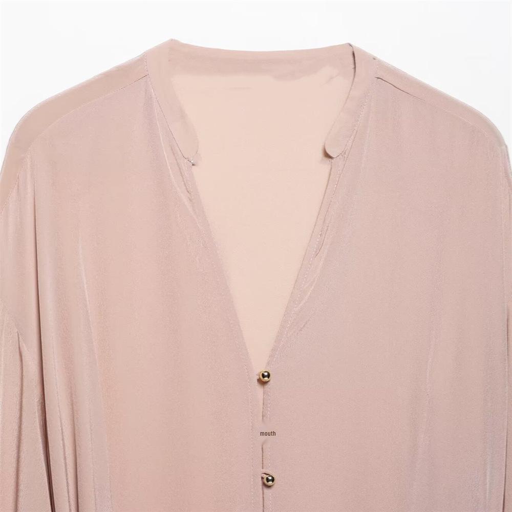 2025 Spring/Summer Women's Stylish Loose Casual Commuter Shirt