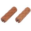 2 Stück Holztopfgriff Hitzeschutz Ersatzgriff für Outdoor-Camping-Grillpfanne Kochgeschirr Sapele Holzstruktur
