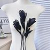 Solid Color Clothing Accessories Simplicity Flower Shape Dress Decoration Diy Simulation Flower Accessories