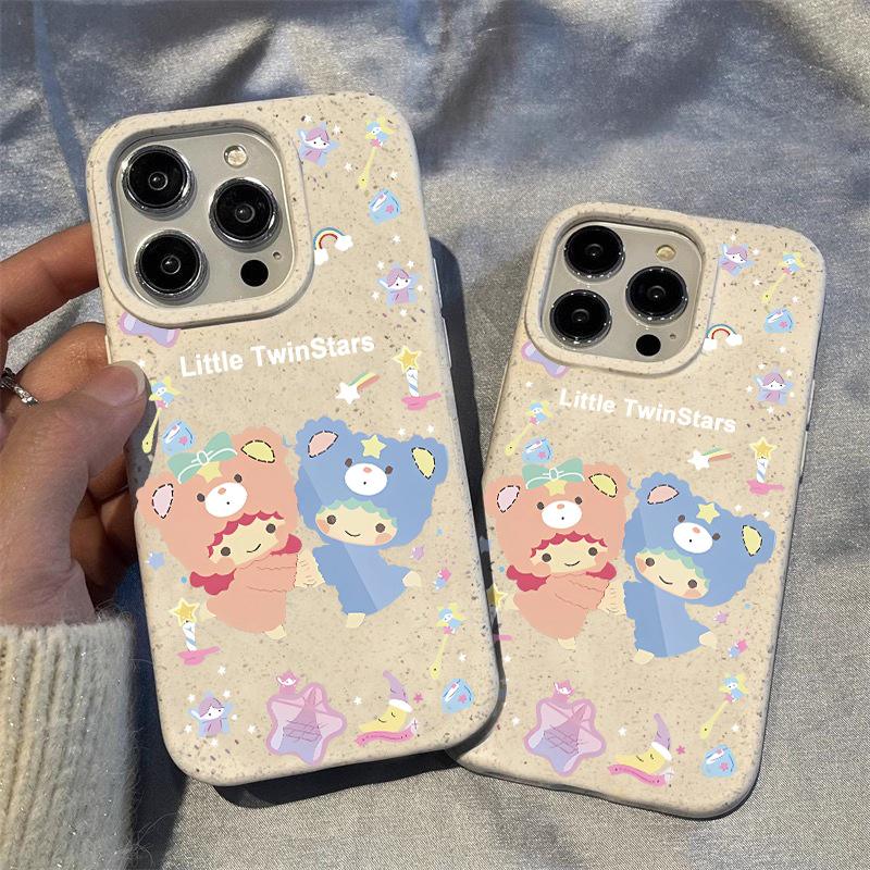 

Winter Gemini Cartoon Case for iPhone 16 Pro/16 Max/16 Plus/15 Pro iPhone 16 Pro