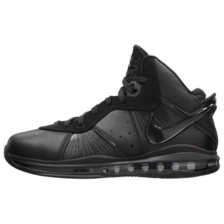 

Мужские кроссовки Nike LeBron 8 Blackout Черный-Антрацит 417098-001
