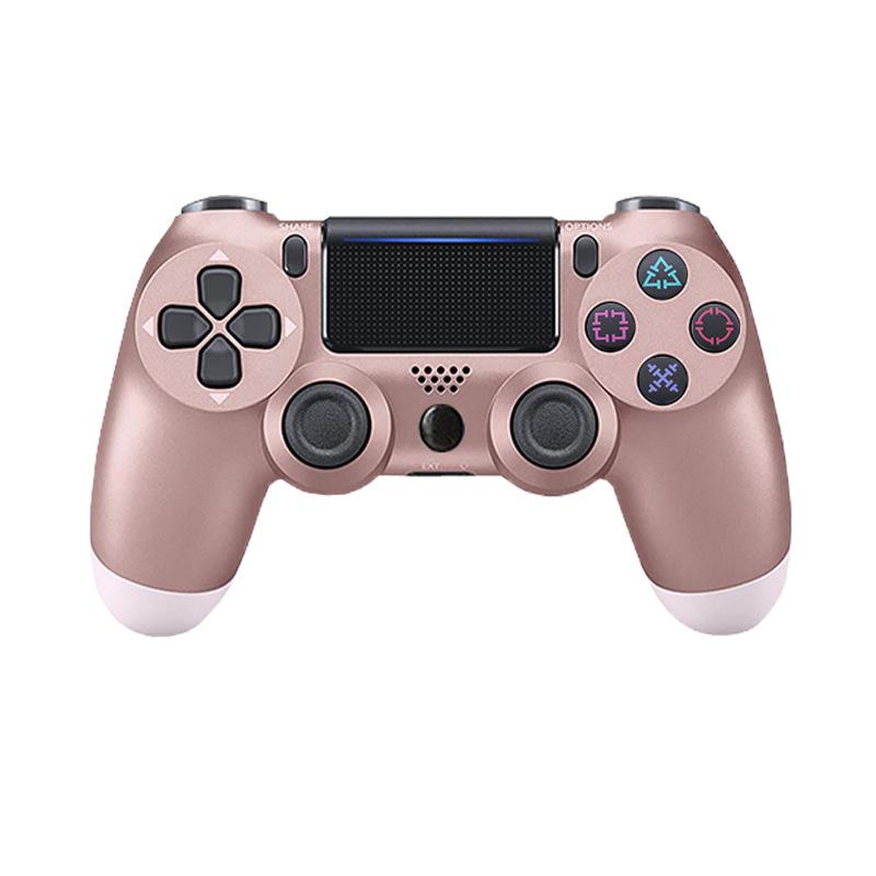 Wireless Bluetooth Controller for PS4, Dual Motors Dual Vibration Gamepad Compatible with PS4