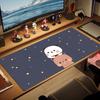 PandaBear Love Lace Solid Color Mouse Pad Large Gaming Table Cushion Non-slip Laptop Tablet Big Mousepad XXL Mat Mini PC Playmat With Lock edge