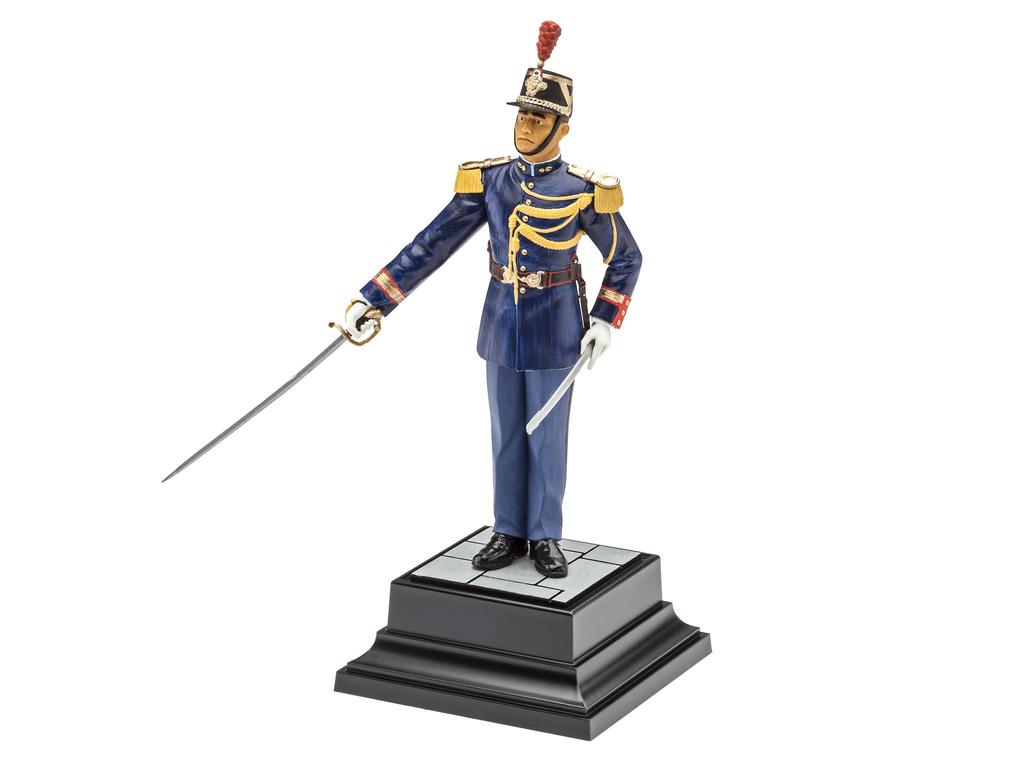 German Revell French Republican Guard Plastic Model 02803 1/16