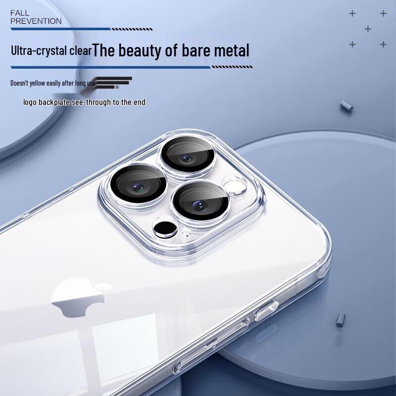 Pisen Ultradünne transparente Hülle für iPhone 15 Pro Max