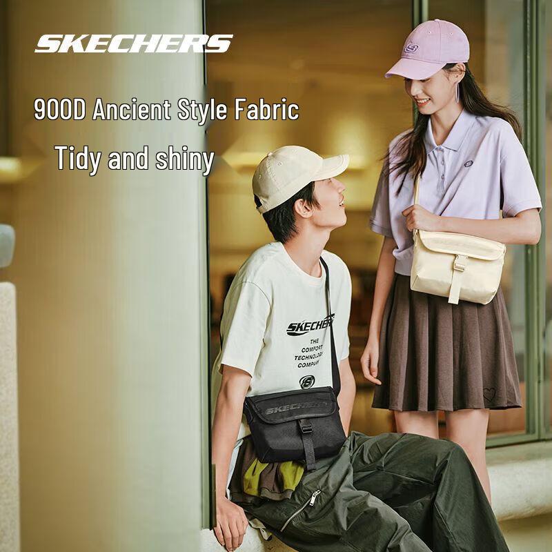Skechers Casual Water-Resistant Messenger Bag