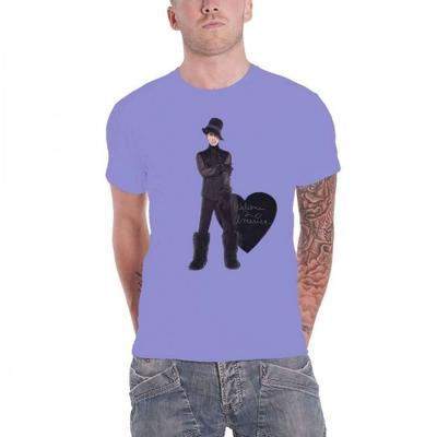 Prince Unisex Adult Heart Cotton T-Shirt