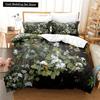 Elegant Flowers Bedding Set Duvet Cover Set 3d Bedding Digital Printing Queen Size Polyester Bedding Set Fashion Design Colorful