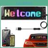 Sign Advertising Usb Scrolling Led 5v Bluetooth App Control Logo Light Custom Text Pattern Animation Programmable Display Car
