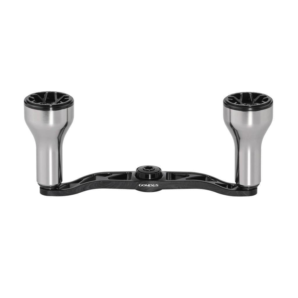 Gomexus Ultra Duralumin Baitcasting Reel Handle with Long Power for Offshore Light Jigging and Tairubber Fishing Knob, 120mm,