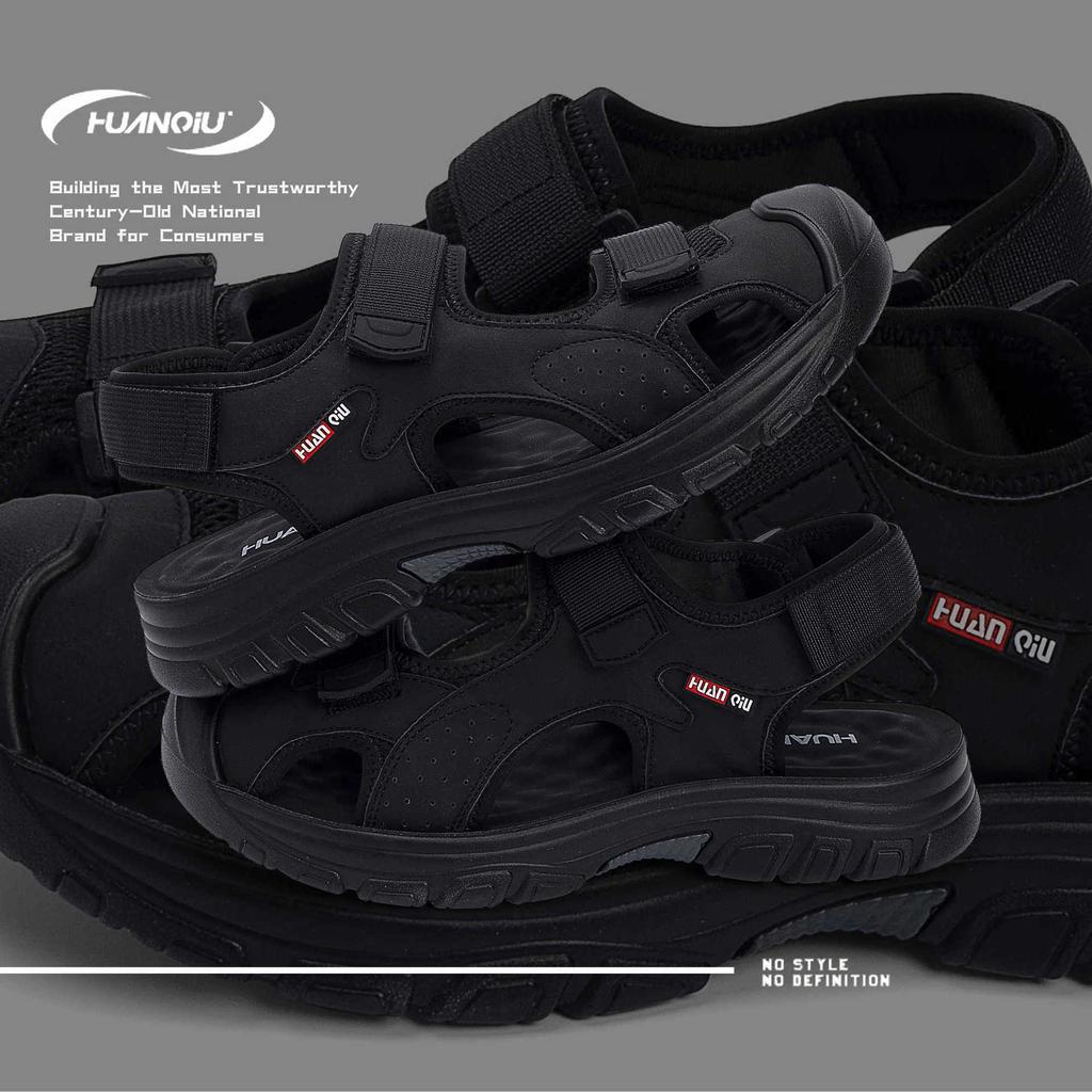 Global soft-soled bag head cool slippers men's ZHQ-JY013 summer light outer wear beach shoes casual trend sandals