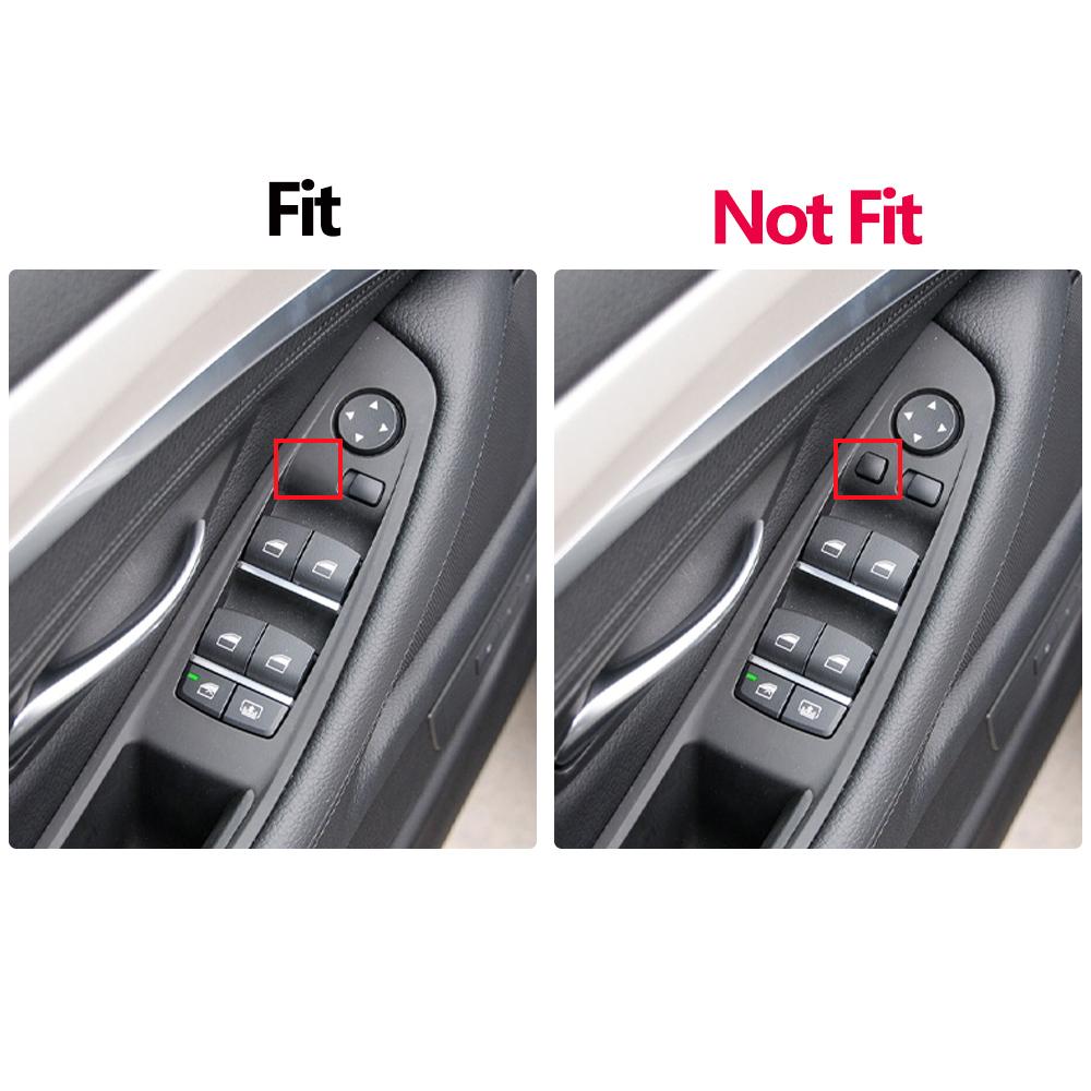 LHD Cotieră interioară a mașinii Panou mâner ușii Set de acoperire interioară pentru BMW Seria 5 F10 F11 F18 520i 523i 525i 528i 535i