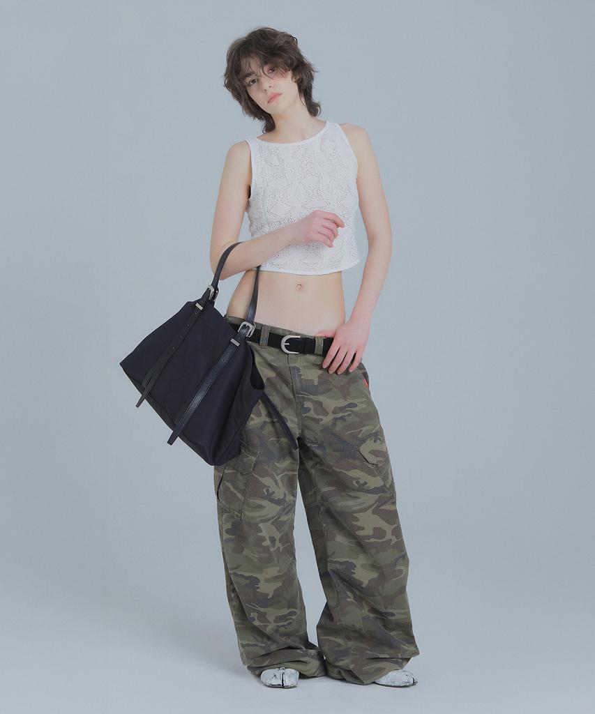 Franticservice Romer Strap Tote Bag - Black