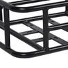 Bike Rear Seat Basket Large Capacity Cargo Carrier Rustproof Storage Basket For Bicycle
