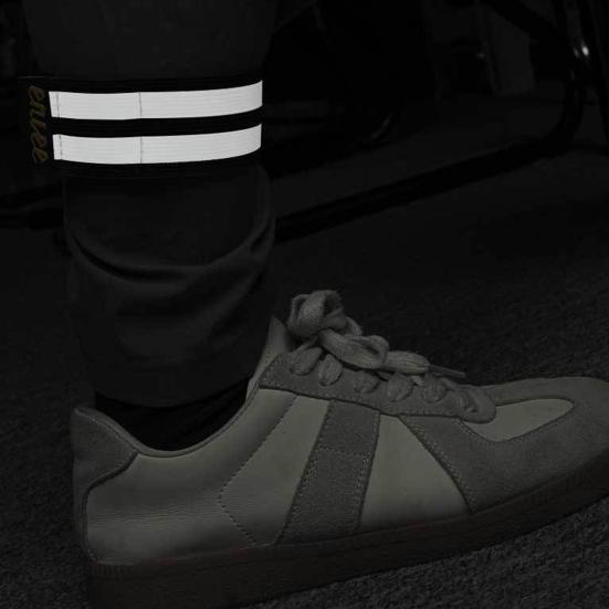 Cycling Pants Reflective Band High Visibility Elastic Adjustable Men Women Night Running Warming Leg Ankle Strap Cycling Accessories