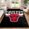 Tappetino d'ingresso Chicago Bulls per Soggiorno o Camera da Letto Tappetino Protettivo Sotto Sedia Decorazione Ufficio Regalo di Natale Regalo di Compleanno
