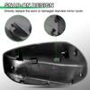 Side Rearview Mirror Cover Caps Shell For Honda Accord 2008 2009 2010 2011 2012 US Model Black/White/Silver Rearview Mirror Trim