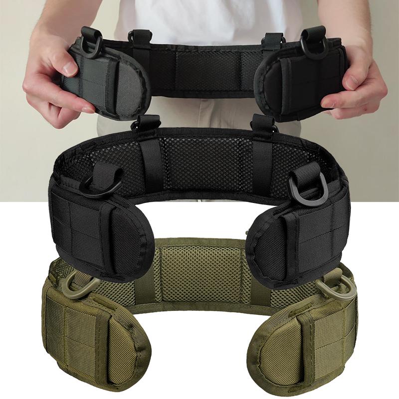 Nylon Waist Strap, Compatible with a Belt, Suitable for Outdoor Training and Sports.