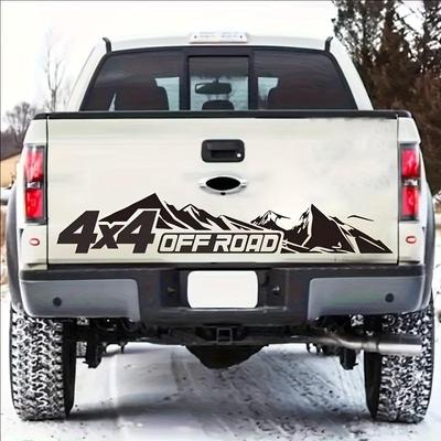Exklusiv 4x4 Terrängbergsdekal