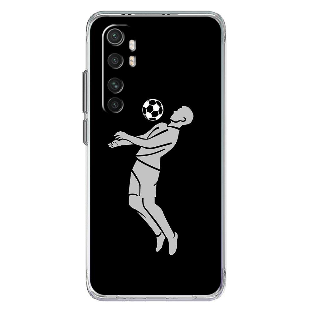 Football Player Soccer Art Phone Case For Xiaomi Mi 12T 10 12 Lite 11 Ultra 11X 11T Pro Poco X4 X3 NFC F3 M3 M4 5G Clear Cover