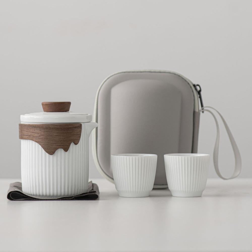 

Керамический Портативный Дорожный Чайный Набор Guochao Kuaike Cup Бизнес Банковская Компания Высококлассные Подарки