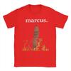 Unisex Womens Vintage Marcus The Worm T Shirts Cotton Clothing Funny Short Sleeve Crewneck Tee Shirt Printed TShirt