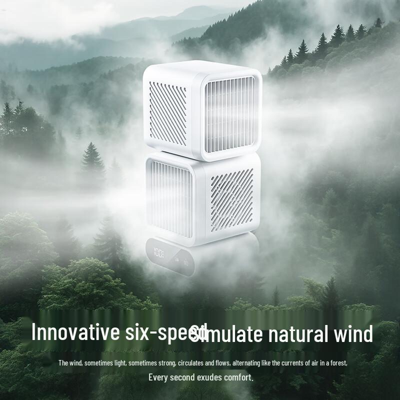 VENIDER Dual Cooling PRO Portable Bladeless Desk Fan