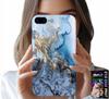 Hülle Für iPhone ( 7 Mehr ) - Marmorkeramik Marmorkeramik Damenmuster +Glas