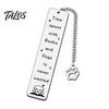 Novelty Cat Book Marker Cute Bookmark, Funny Metal Page with Creative Quote Bookmark Quotes, Stainless Steel for Readers, Lover Gift Rust Proof