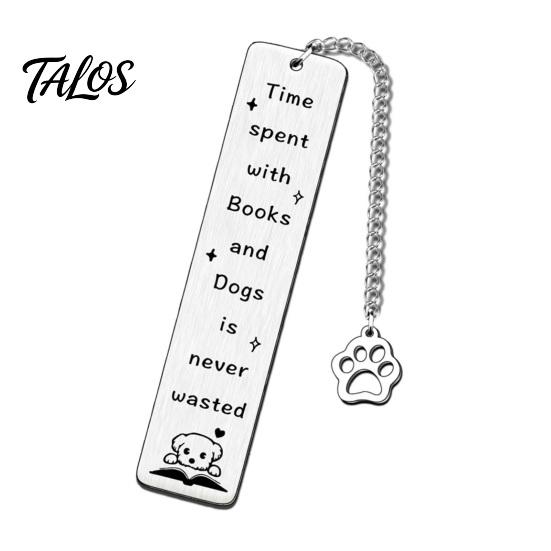 Novelty Cat Book Marker Cute Bookmark, Funny Metal Page with Creative Quote Bookmark Quotes, Stainless Steel for Readers, Lover Gift Rust Proof