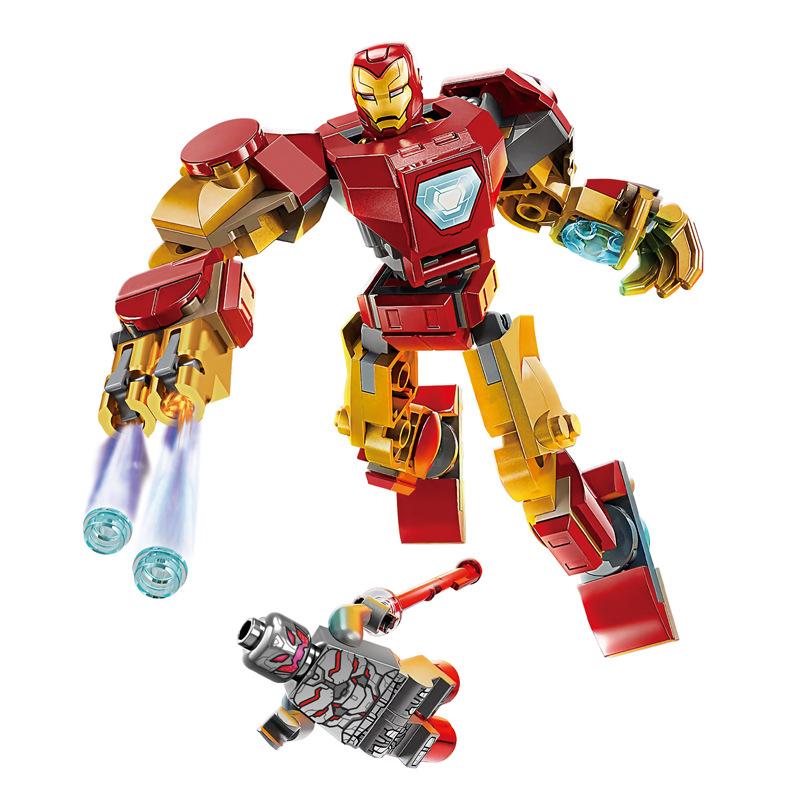 Marvel Avengers Minifigure Joints Operable Building Blocks Kids Toys