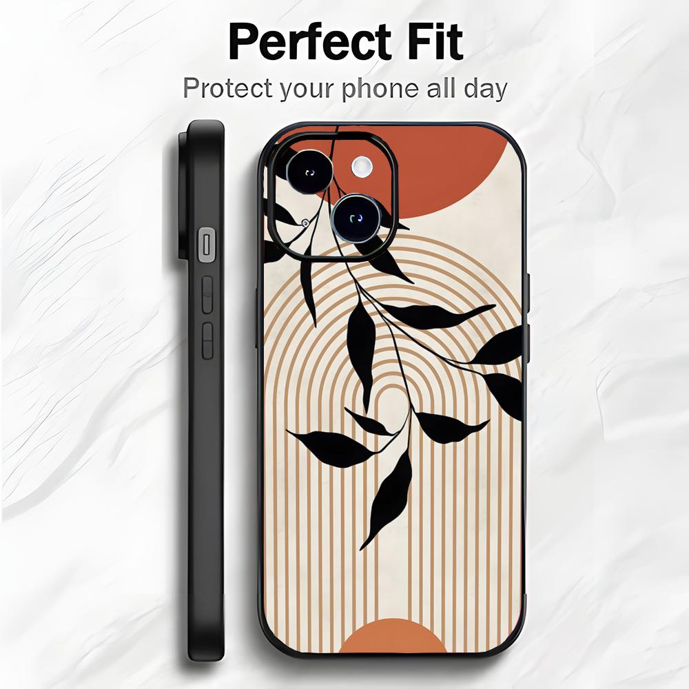 

Creative Fashion Art Bohemian Style Phone Case Phone Case Soft Packaging Lightweight For iPhone17 16 15 14 13ProMax iphone12promax