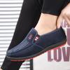 Cotton Shoes Men's 2025 Winter New Velvet Warm Old Beijing Cloth Shoes Men Pedal Casual In the Elderly Cloth Shoes