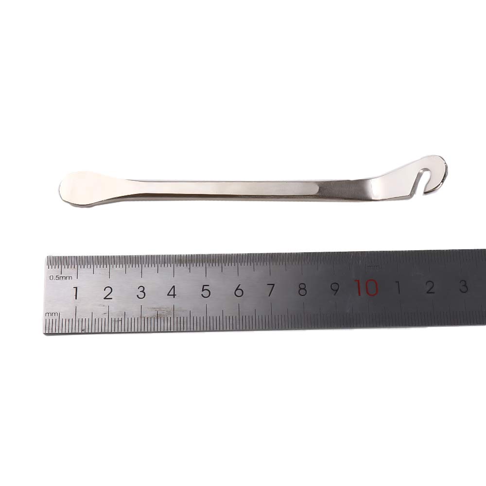Bike Tyre Opener Bicycle Repair Tool Tire Pry Bar Tire Remover Steel Tire Lever Curved Tyre Opener