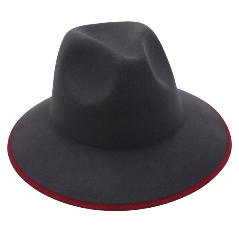 

Капелюх-циліндр з підгином, Капелюх-федора з куполом, Чоловічий та жіночий фетровий капелюх в іноземному стилі, Вовняний капелюх, Капелюх-федора, Сонцезахисний капелюх. One size