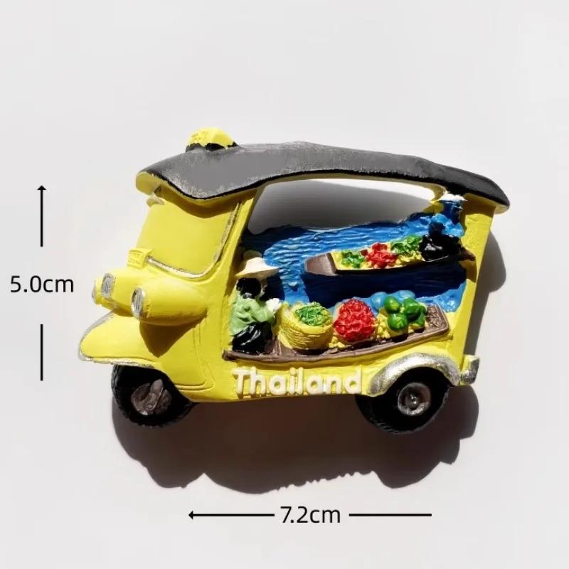 Thailand Souvenirs Phuket Chiangmai Fridge Stickers Krabi Wat Phra Kaew Samui Fridge Magnetic Stickers Wedding Gifts