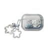 Laser Star Rabbit Is Suitable For Apple Airpods 4Th Generation Bluetooth Protective Case Pro2 Earphone Case 1/3Rd Generation Pendant.