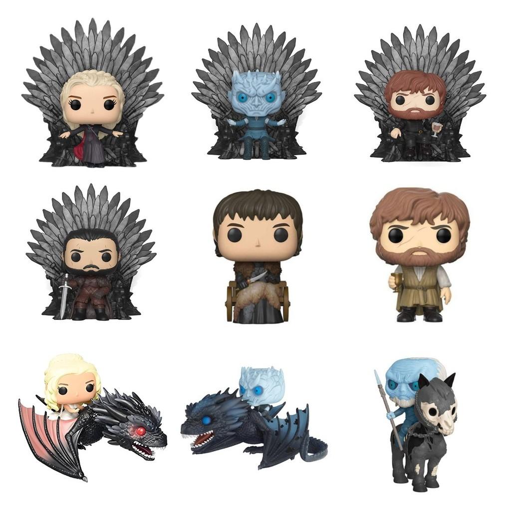 Exquisite Pvc Game Of Thrones Figurines Dragon Mother Jon Snow Night King Models