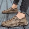 Handmade Casual Leather Shoes Men Loafers Moccasins Man Flats Shoes