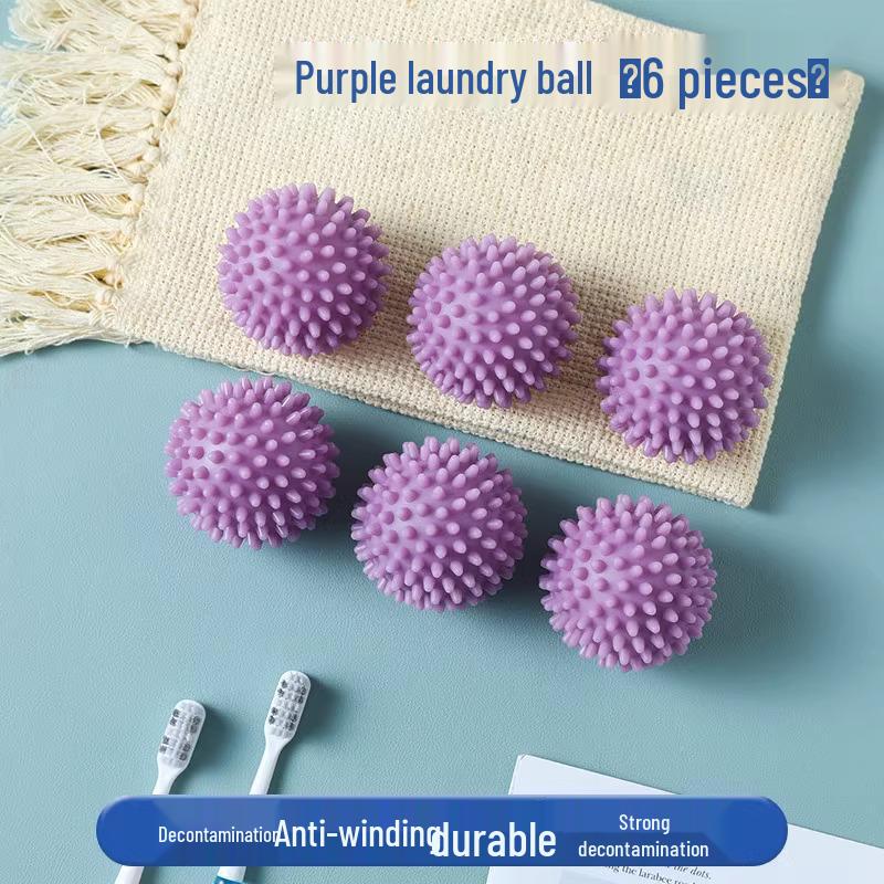 Magic Laundry Ball: Lint & Hair Remover, Anti-Tangle & Decontamination Wash Ball for Clothes