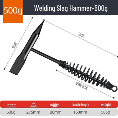 Multifunctional Magnetic Welding Ground Clamp with Hammer