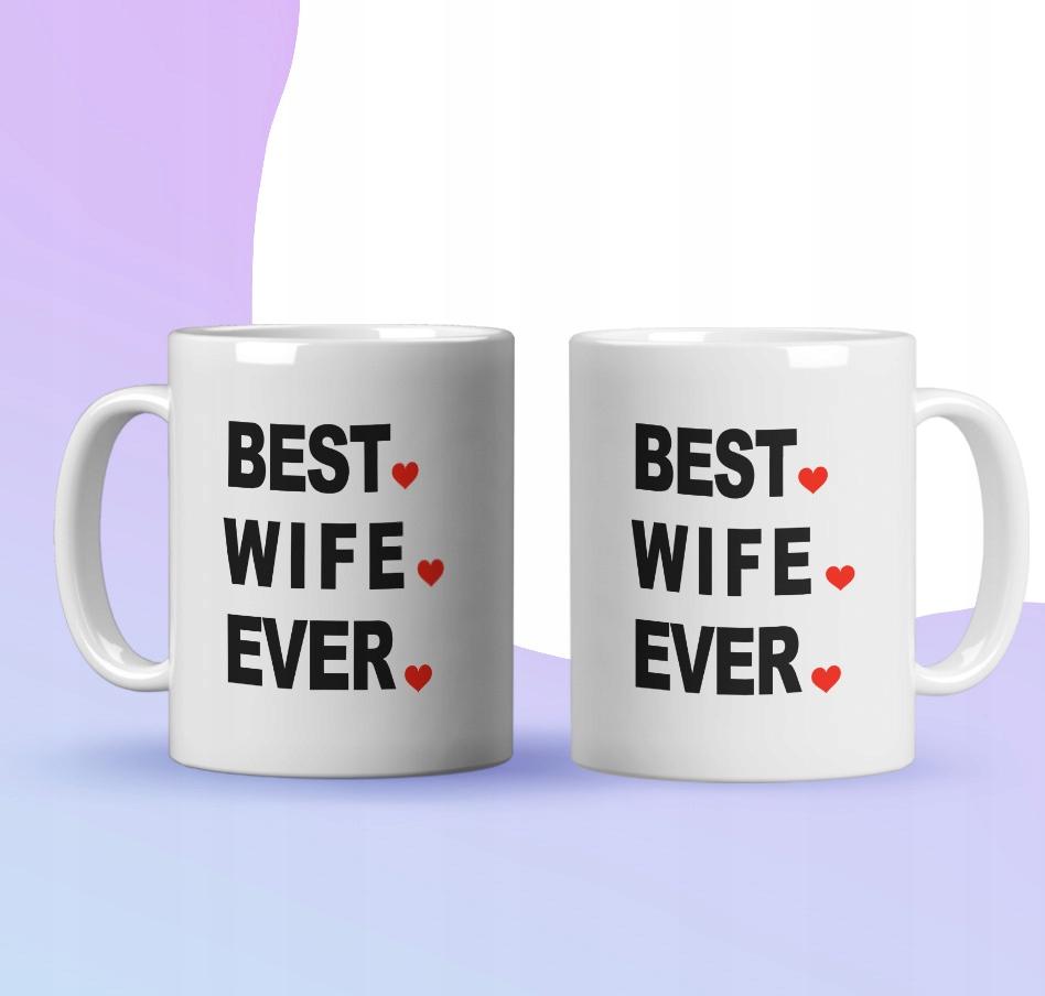Kubek Prezent Na Walentynki Dla Żony The Office Best Wife Ever Żona