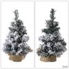 Plastic Spray Snow Christmas Tree Lifelike Artificial Pine Tree  Hotel Office Decor