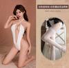 New Sex Sexy Underwear Hollow Lace-up Open Crotch Onesie Hot Free Uniform Temptation Pajamas